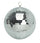 Silver Mirror Disco Ball – Hanging DJ Party Decor