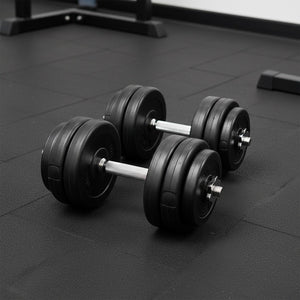 30KG Adjustable Dumbbell Set – Compact Weights for Strength Training
