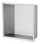 Stainless Steel Shower Niche 33x33cm Double Shelf Recessed Wall Insert