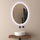 Oval Mirror LED Anti-Fog  Illuminated Bathroom Living Room