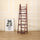 5 Tier Wooden Ladder Shelf Stand Storage Book Display Rack - Coffee