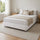 Double Bed Base with Slats & Cover – Sturdy Ensemble Frame