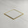 15 x 15cm Square Shower Drain with Tile Insert Grate – Gold Stainless Steel