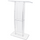 120cm Acrylic Podium Stand Transparent