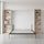 Queen DIY Wall Bed Hardware Kit with Black handle – Frame & Mechanism for Custom Build