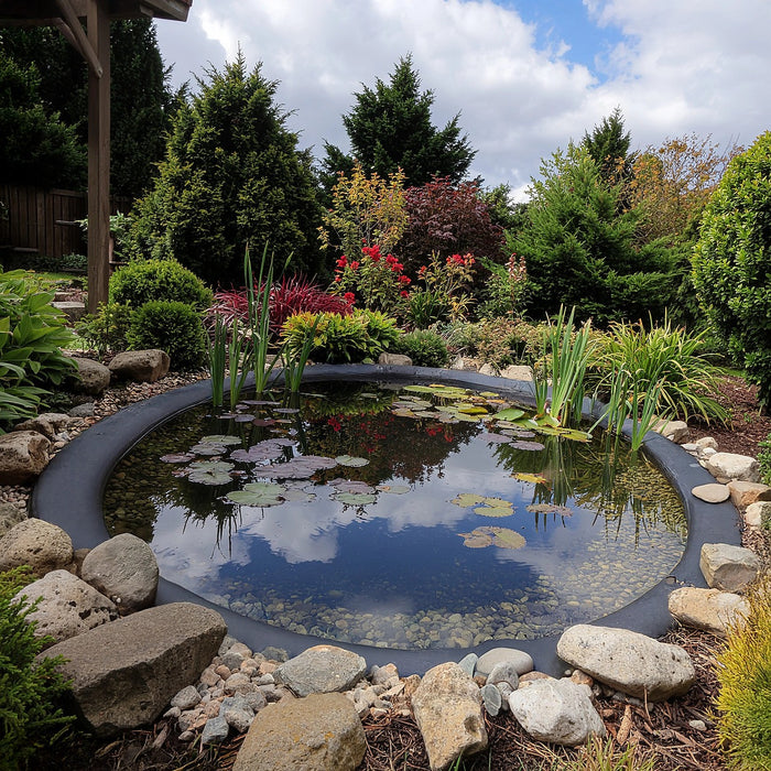 Fish Pond Liner 3 x 4.6m x 0.5mm Garden Pool Membrane Reinforced