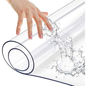 PVC Tablecloth Clear Plastic Cover Protector Mat 