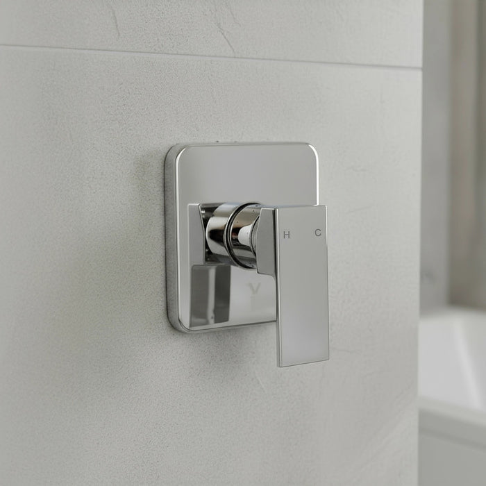 Shower Bath Mixer Tap Bathroom WATERMARK Approved – Chrome