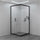 900 x 900mm Sliding Door Nano Safety Glass Shower Screen – Black Easy-Clean Design for Australian Bathrooms