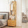 42x165cm Wooden Hall Stand with Drawer – Modern Minimalist Floor Coat Rack in Wood