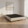 King Single Slatted Ensemble Bed Base - Grey Linen Breathable Cover