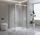 Sliding Shower Screen – 150x101cm Frame, Square Chrome Handle