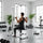 Lat Pulldown Machine for Home Workouts with Padded Bench