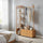 165x100cm Bamboo Clothes Rack Stand with Storage Shelves – Freestanding Garment Organiser in Wood