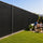15mx2m Fence Windscreen Privacy Shade Cover – Black Fabric Mesh for Garden, Patio & Outdoor Areas
