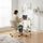 Height-Adjustable Overbed Table – 60 × 40 cm with Wheels