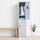 2-Door Metal Locker Cabinet in Grey – Padlock-operated