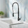 Basin Mixer Pull-Out Kitchen Tap Faucet – Laundry Sink Mixer in Black Finish
