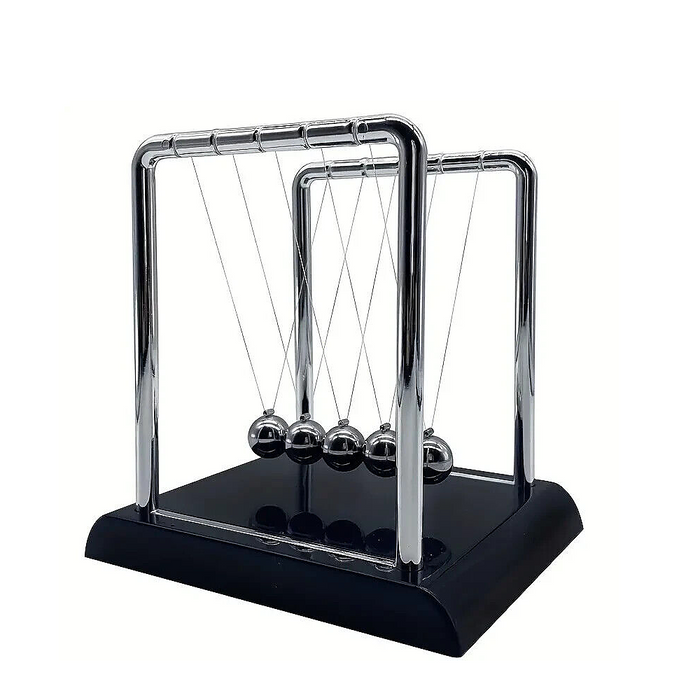 Newton's Cradle Steel Balance Small Pendulum Physics Science