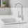 Basin Mixer Tap Curved Neck Faucet -Kitchen Laundry Bathroom Sink