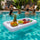 Inflatable Drinks Holder & Floating Ice Bar for Pool Parties