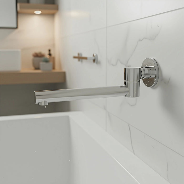 240mm Brass Bath Safety Spout Swivel