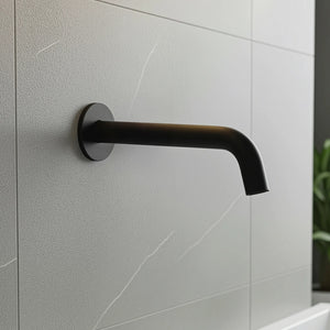 220mm Bath Spout in Black Finish