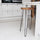 Hairpin Table Legs – Set of 4 in Black Steel, 71cm Tall