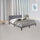 Single Metal Bed Frame Full Steel Heavy Duty