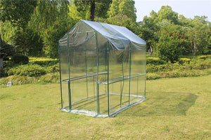 Walk In Greenhouse Tunnel Plant Garden Storage Sheds Green House