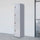 Grey 4-Door Locker for Office Gym Shed School Home Storage - 3-Digit Combination Lock